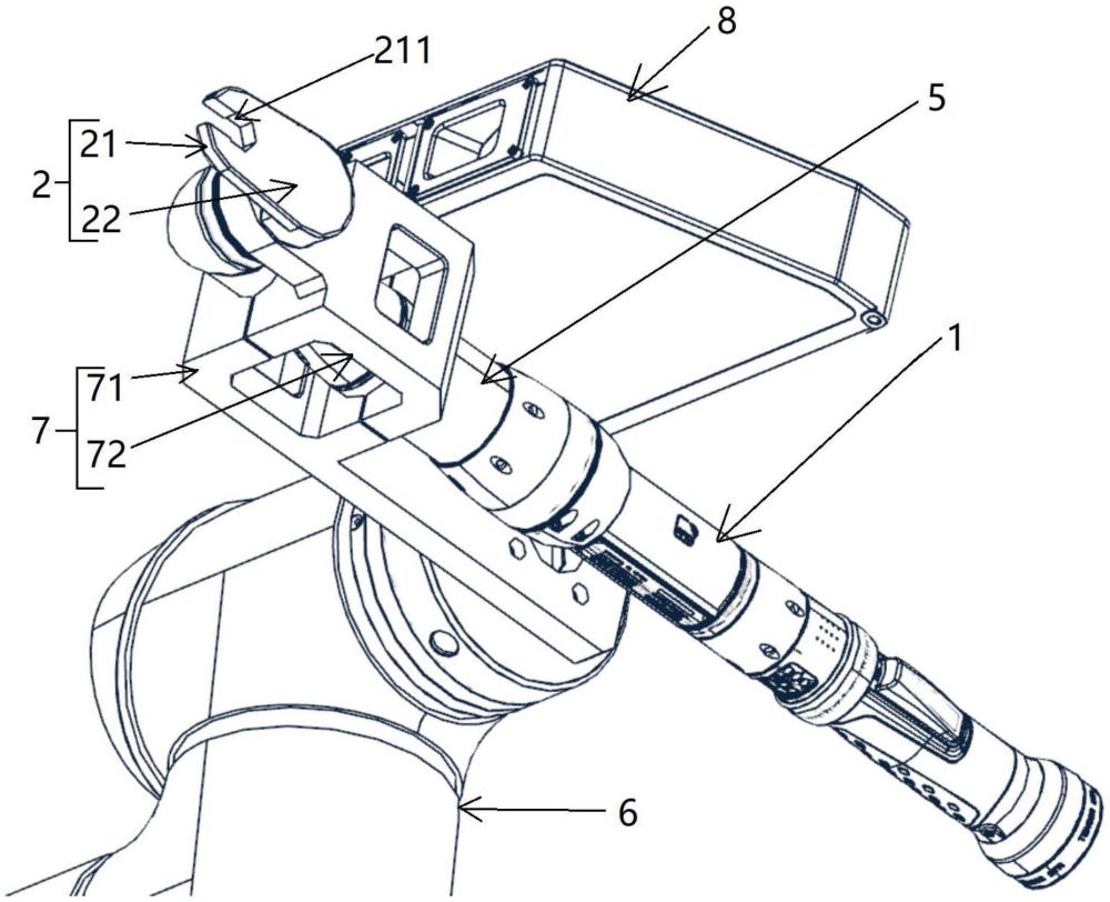 扳手装置、前束调整装置及四轮定位系统的制作方法