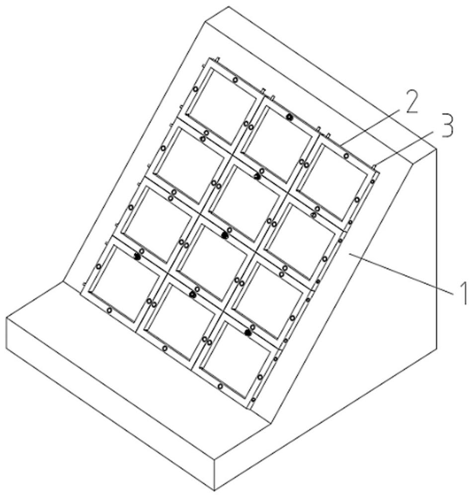 一种易拼装的防护坡建筑组件的制作方法