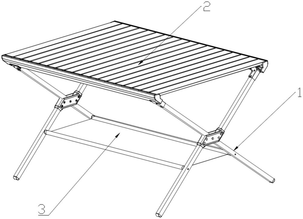 一种简易折叠桌的制作方法