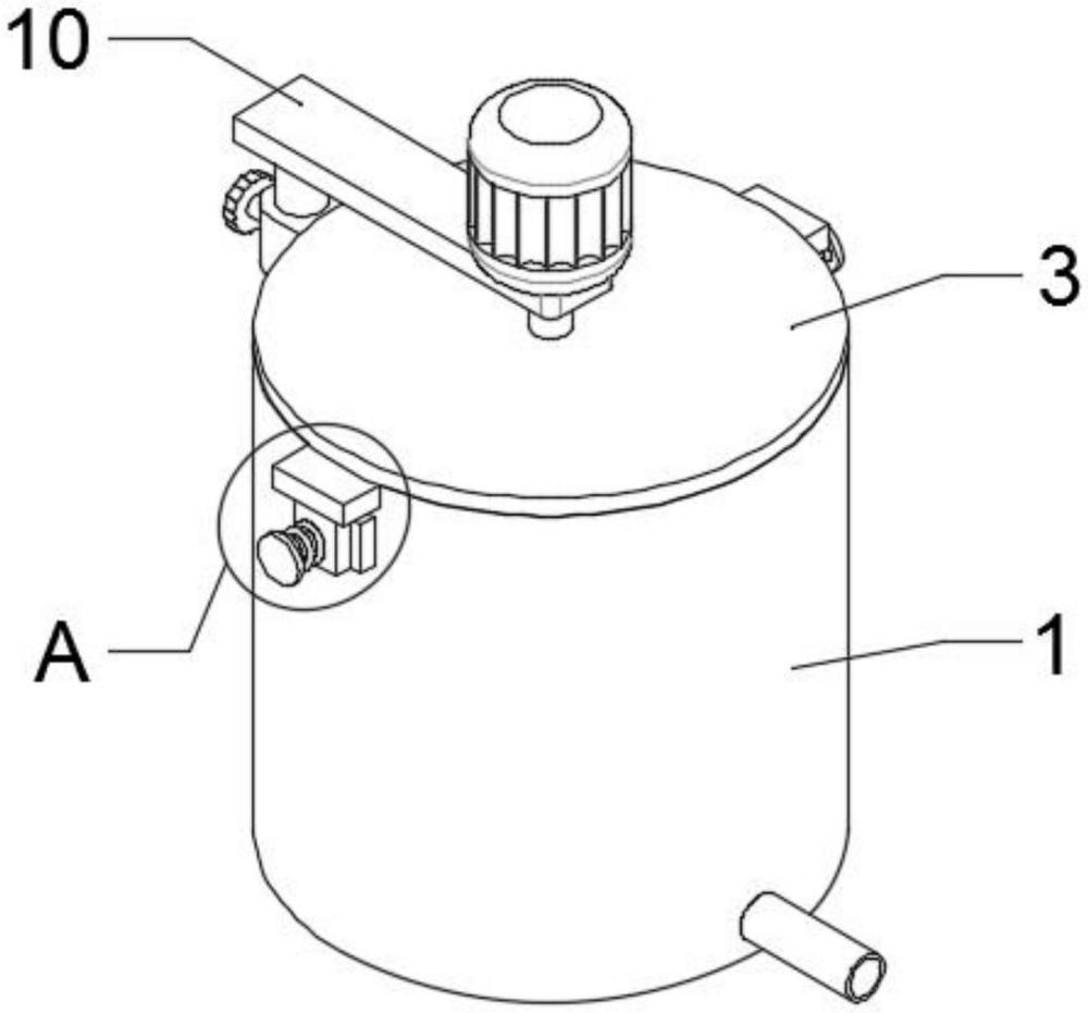 一种搅拌方便的吸附锅的制作方法