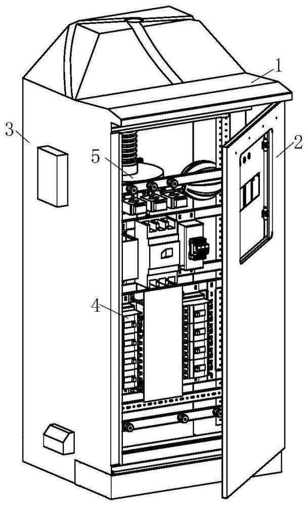一种高低压散热电器柜的制作方法