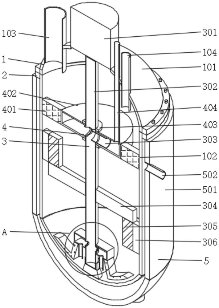 便于对反应釜底部搅拌的化工反应釜的制作方法