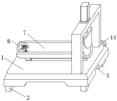 一种橡胶胶管生产线上的切割设备的制作方法