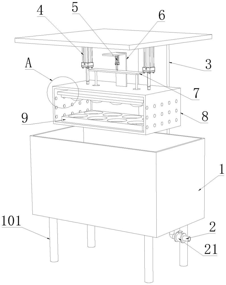 一种陶瓷器具浸釉装置的制作方法