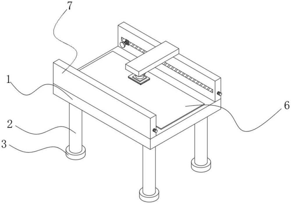 一种课桌椅的边缘打磨装置的制作方法