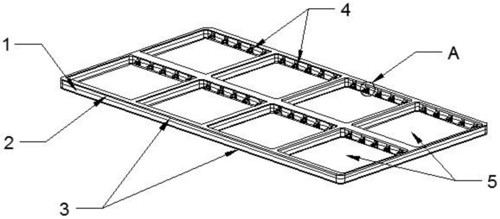一种水平电镀软接触双面导电太阳能硅片夹具的制作方法