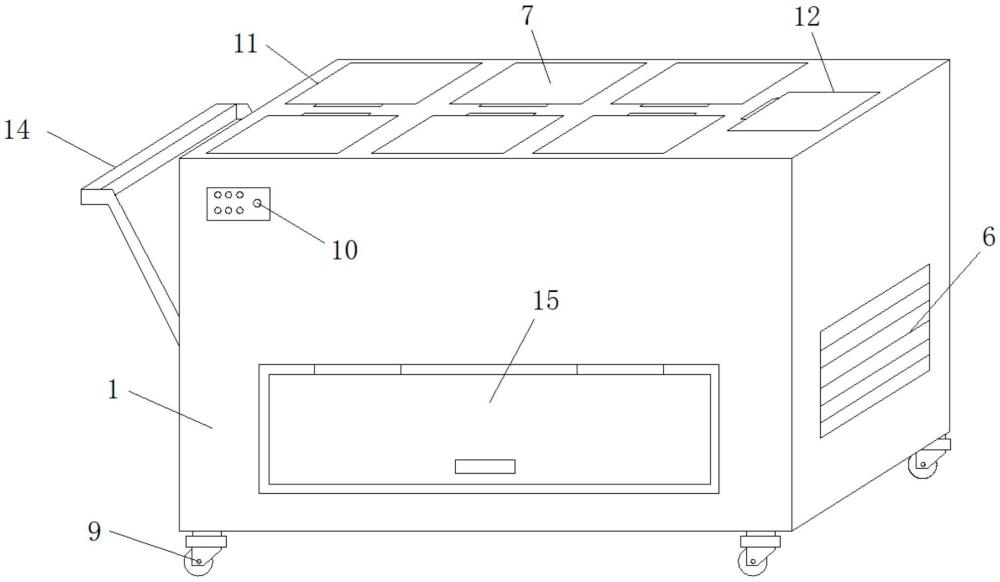 一种外科护理用垃圾暂存装置的制作方法