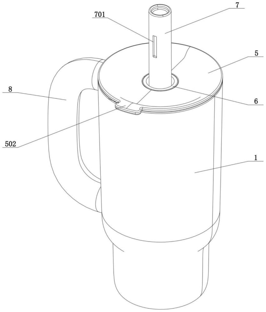 具有活动式茶仓的茶水分离杯及其使用方法与流程