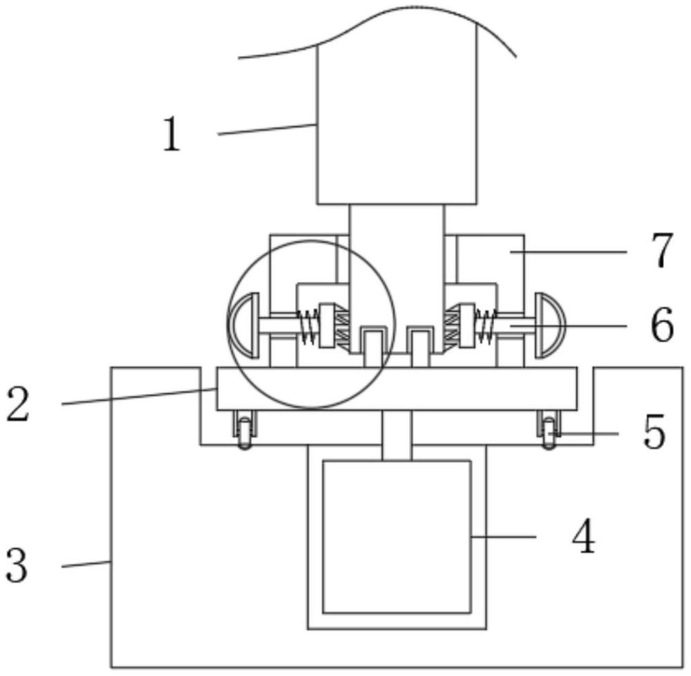 半精纺精梳机的锭子支承件结构的制作方法