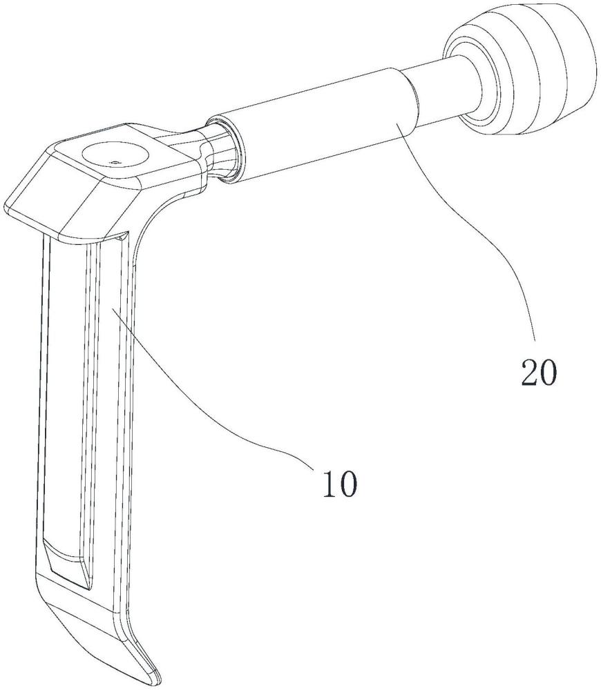 医用拉勾组件以及扩张器的制作方法