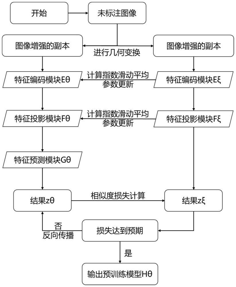 基于交叉视图对比的遥感影像自监督分类的方法与介质与流程