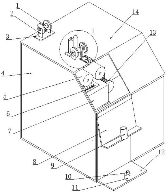 一种PE膜边料回收利用装置的制作方法