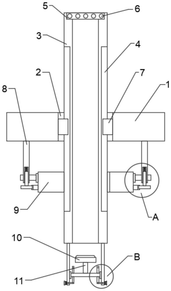 一种建筑主体结构保护层厚度快速检验装置的制作方法