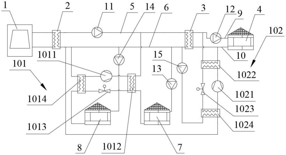 回水大温差供热系统的制作方法