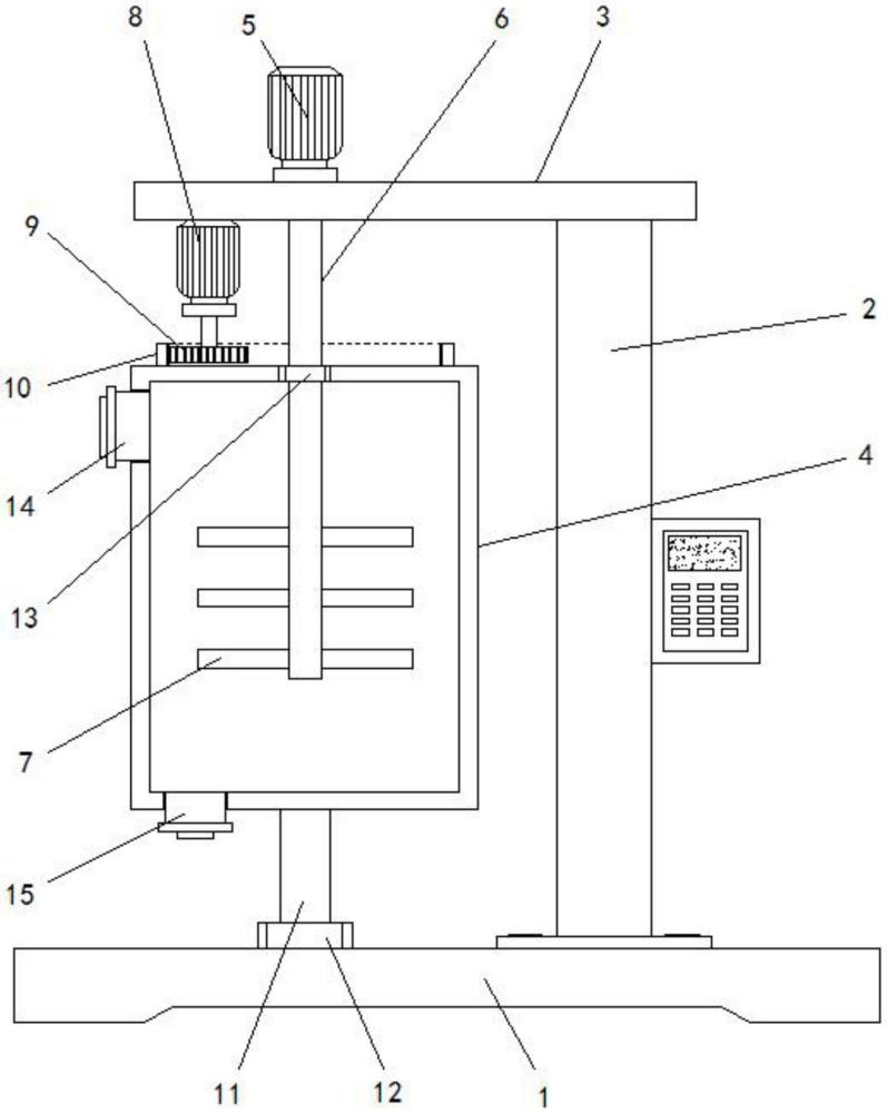 一种高分子材料加工高速混合机的制作方法