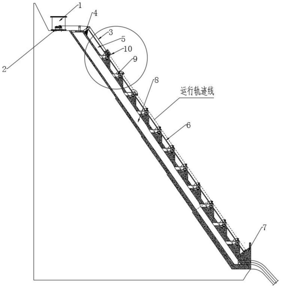 斜卧式取水建筑物的U型启闭力臂型进水装置及使用方法与流程