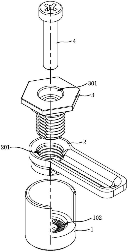 圆柱锁调节钢栓机构的制作方法