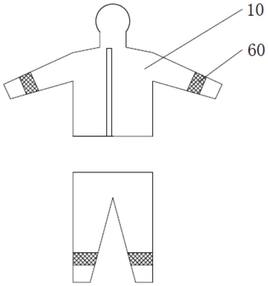 一种一次性医用防护服的制作方法