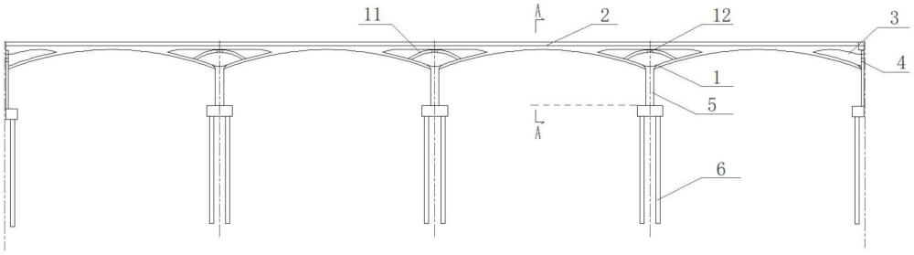 一种拱形跨座式单轨梁桥的制作方法