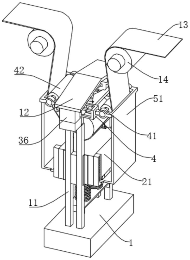 一种限制胶带运输机重锤张紧装置的制作方法