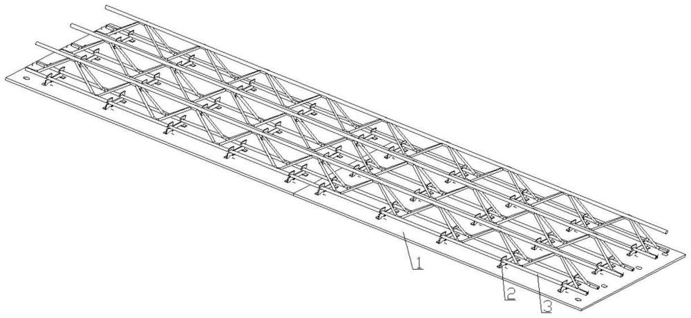 一种底模可拆卸的钢筋桁架楼承板及施工方法与流程