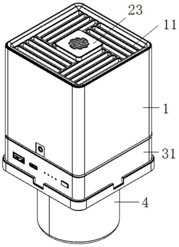 一种负氧离子清新机的制作方法