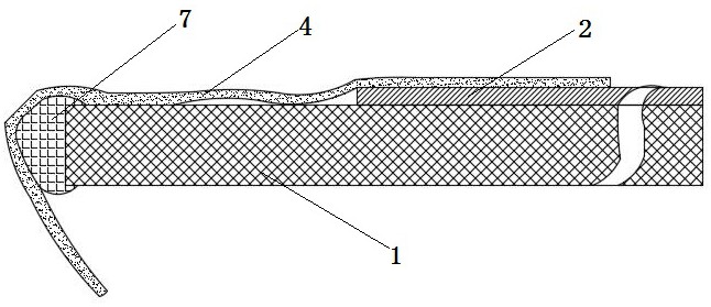一种带边沿防护结构的电机接线板的制作方法
