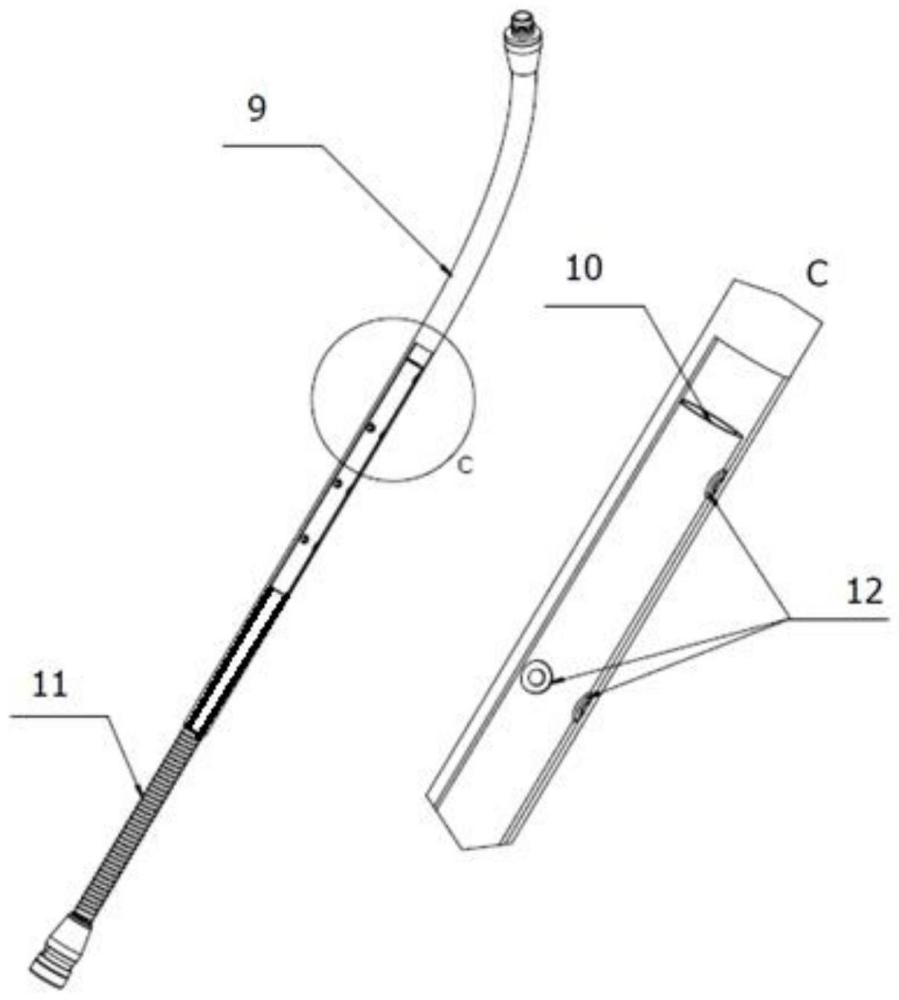 电磁伸缩导管及核电厂蒸汽发生器传热管涡流检验装置的制作方法