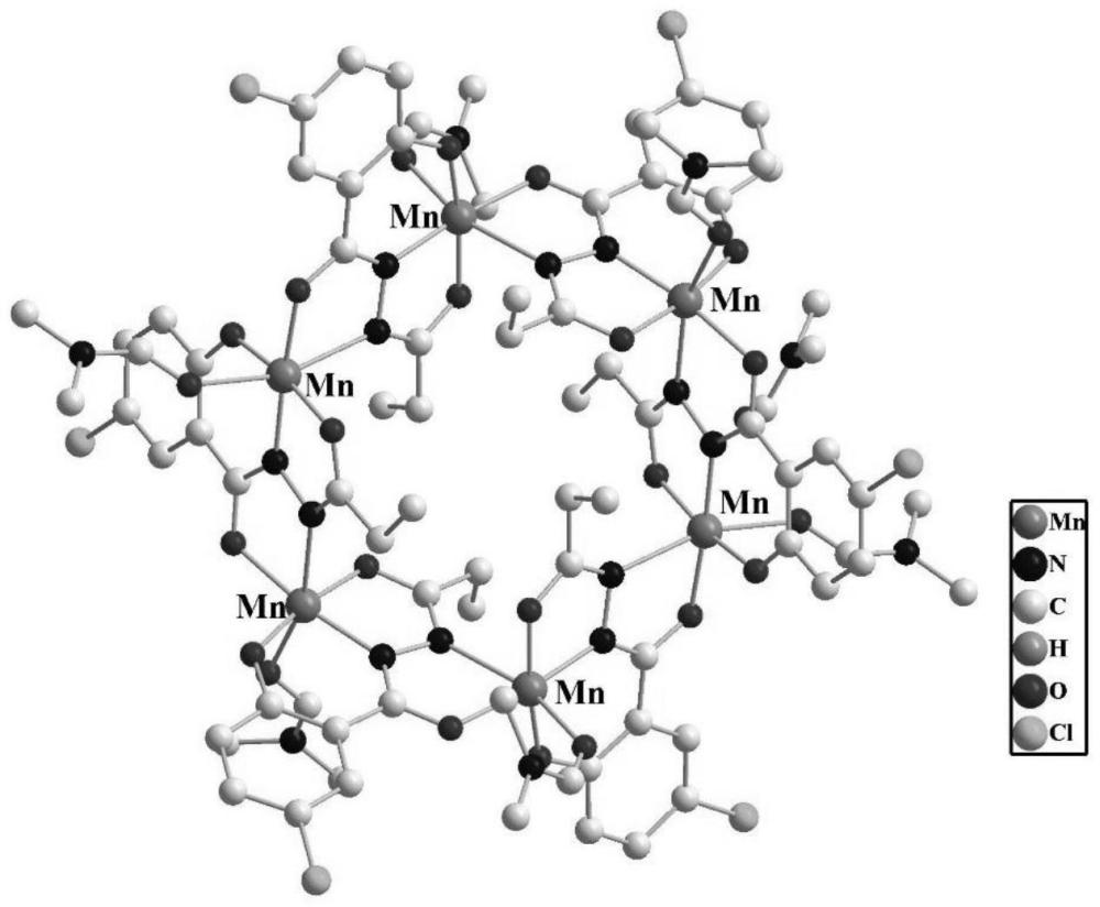 环形酰腙Mn基配合物的制备方法及其应用