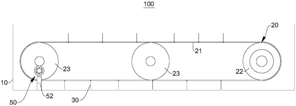 具有断链保护的链条清扫装置的制作方法