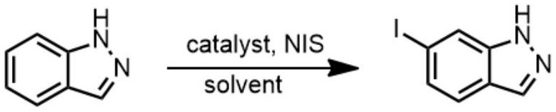 一种6-碘吲唑的合成方法与流程