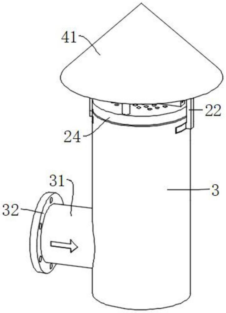 小型石化设备排放气体过滤器的制作方法