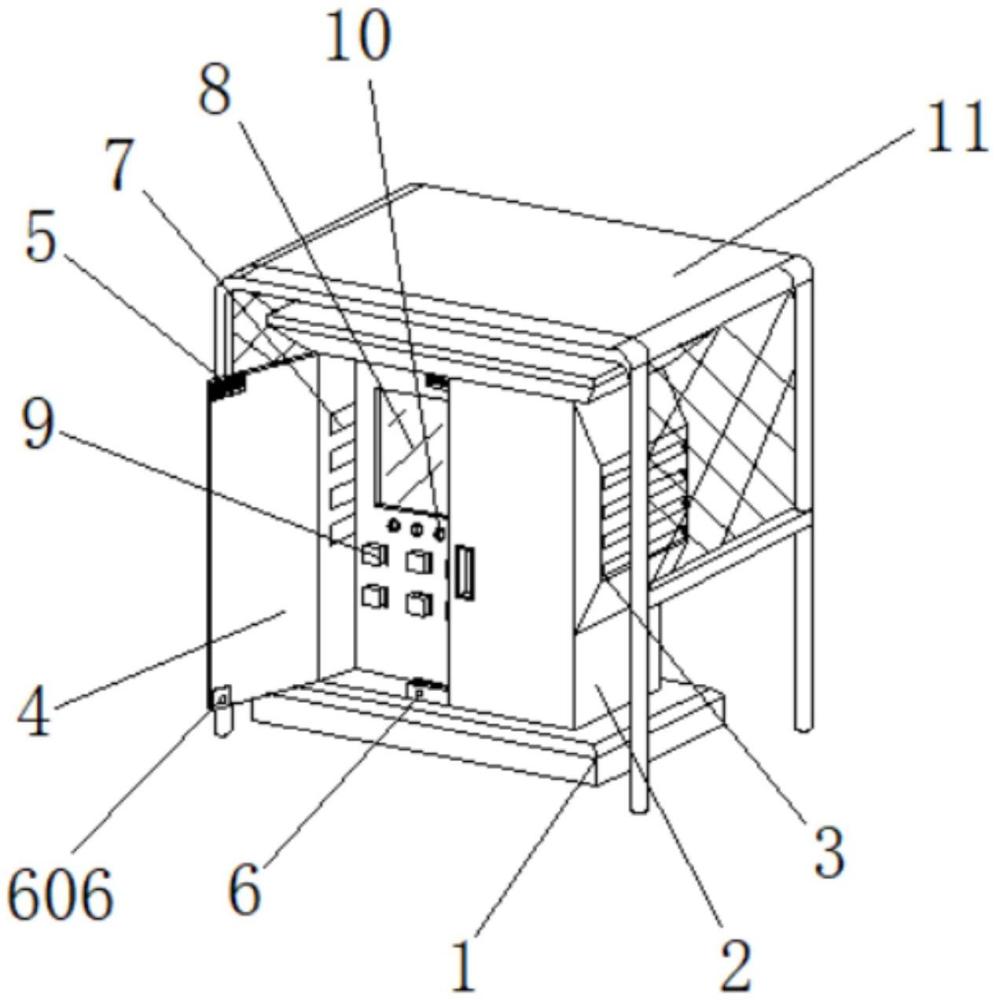 一种箱门闭合性检测报警型配电柜的制作方法