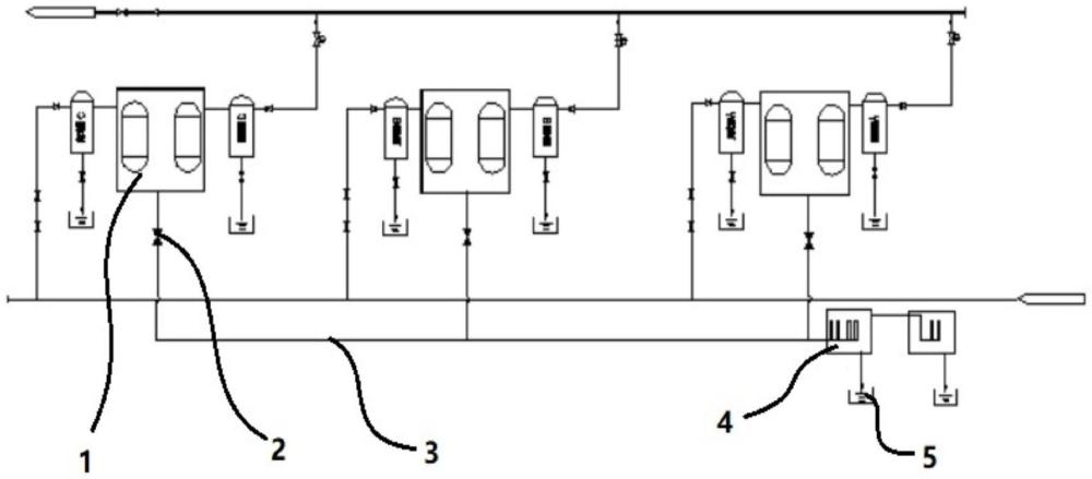 一种压缩空气干燥机降噪减污系统的制作方法