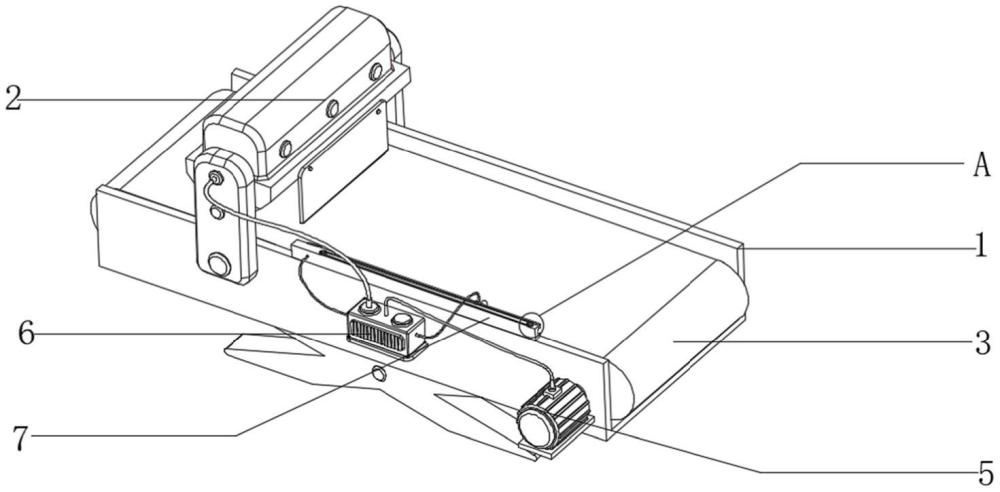 一种限位组件及包装袋裁剪定长装置的制作方法