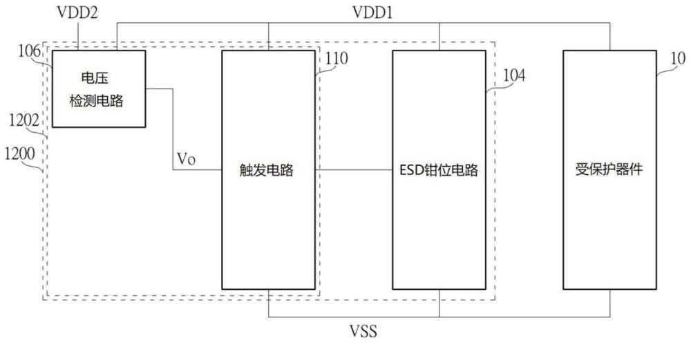 静电放电ESD触发电路及触发方法与流程