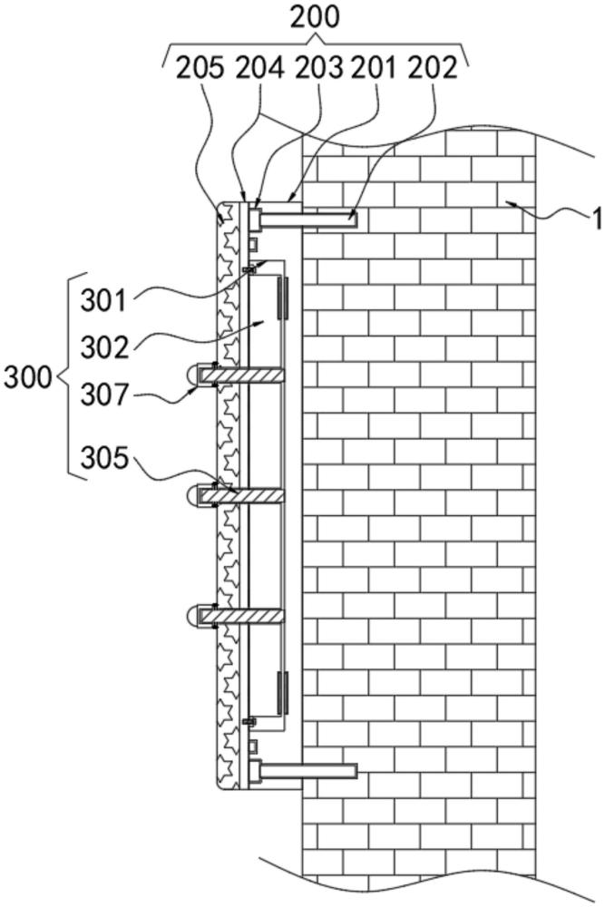 一种建筑幕墙安装用固定连接结构的制作方法