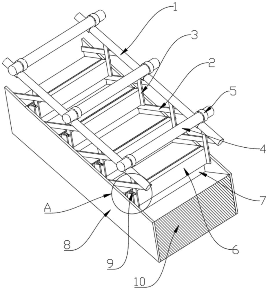 一种楼梯建造快速施工支模架的制作方法