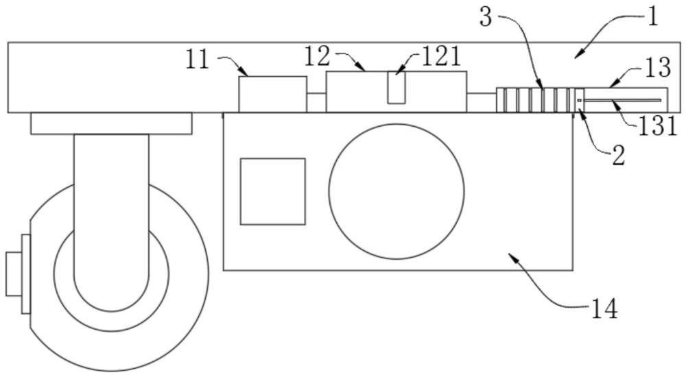 一种摄像头监控藏线结构的制作方法