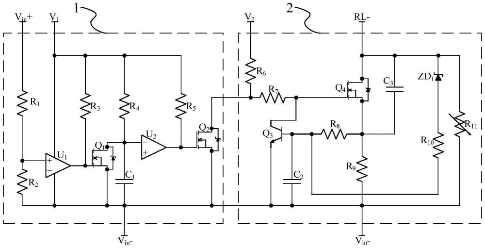 一种过流保护电路的制作方法