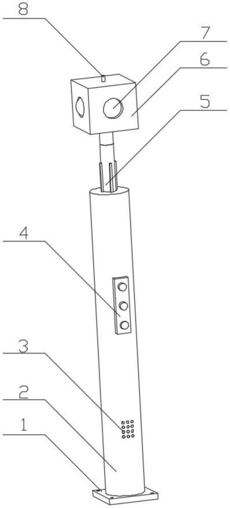 一种梁底车作业安全监测报警装置的制作方法