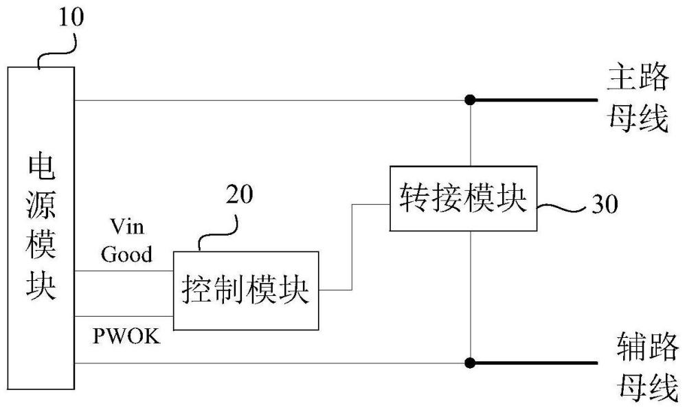 电源掉电保持控制电路及其控制方法和服务器与流程