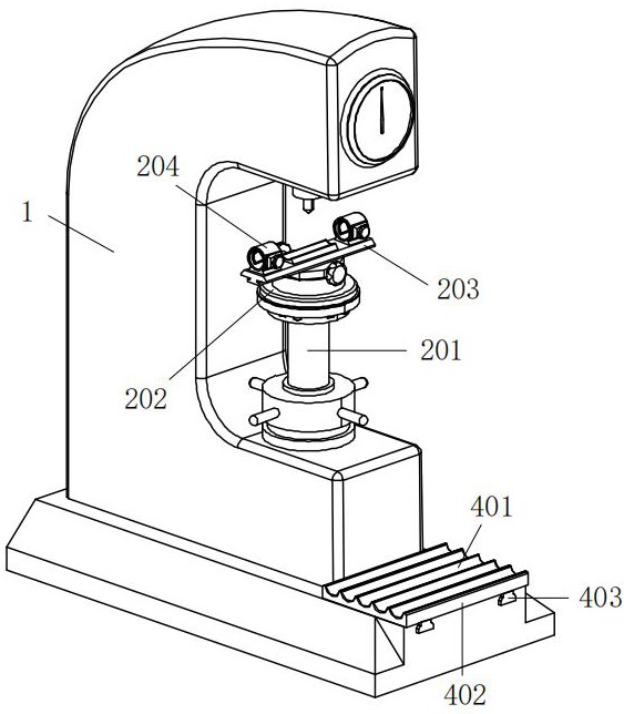 一种建筑工程用混凝土回弹仪的弹击杆校准装置的制作方法