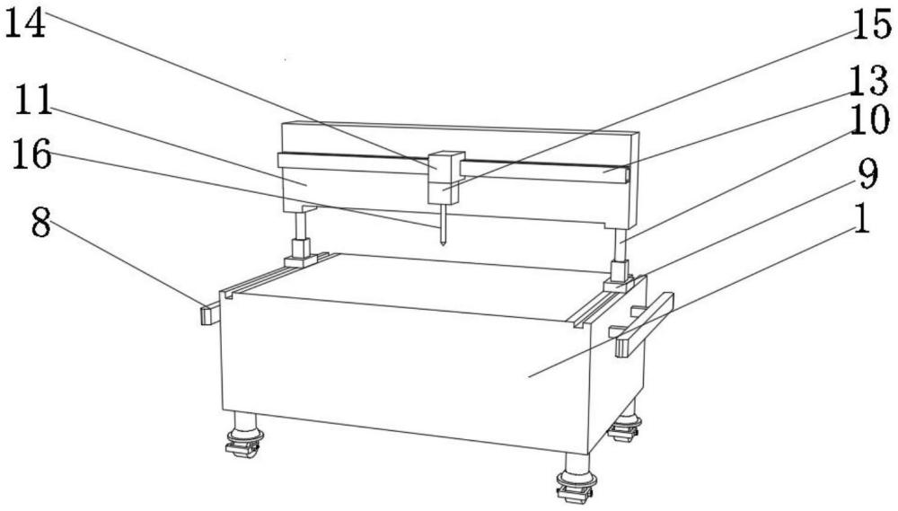 一种礼堂椅加工专用木板打孔机的制作方法