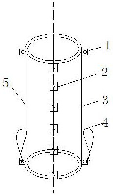 钻孔灌注桩护筒的制作方法