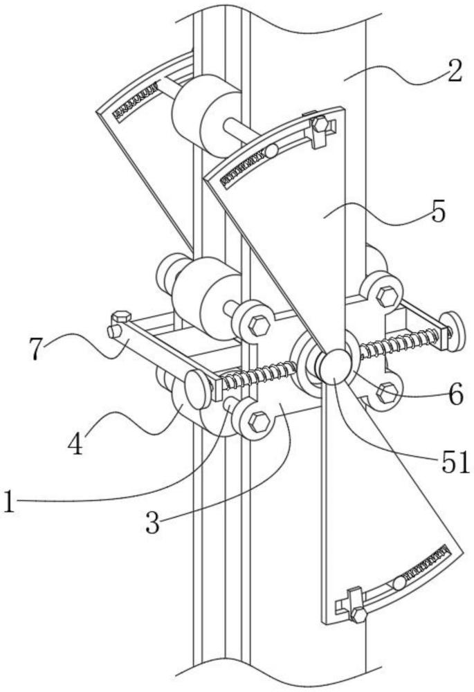 一种升降机稳固型滑轮架总成的制作方法