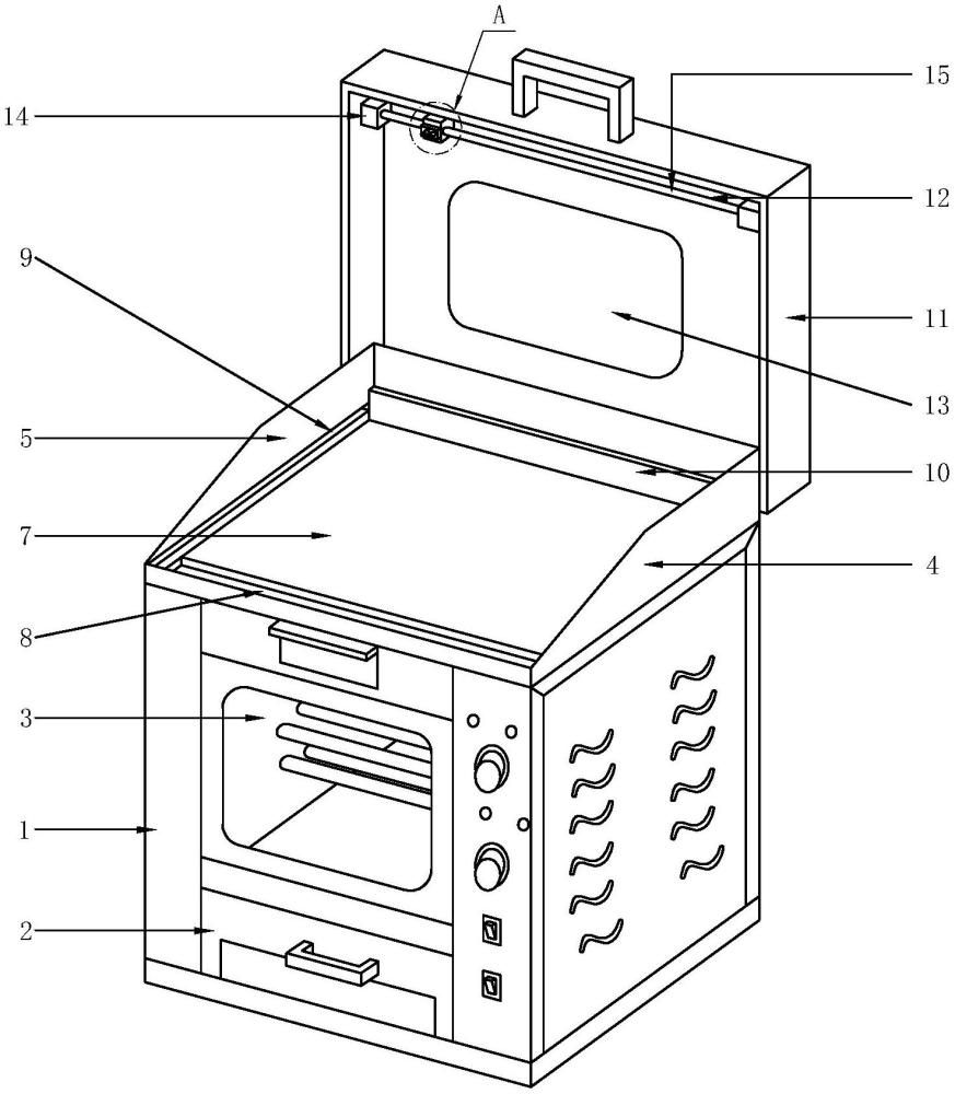 一种可烹饪的烘烤机的制作方法