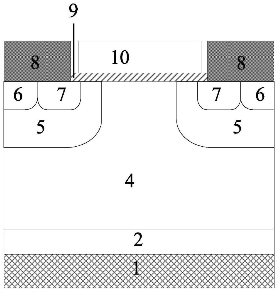 肖特基结注入型绝缘栅双极型晶体管及其制备工艺