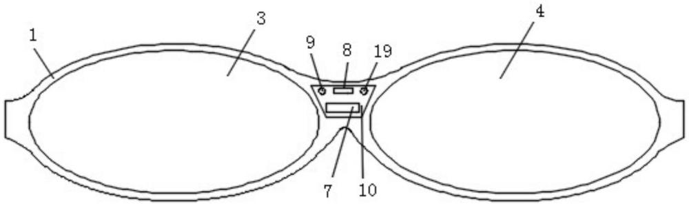 一种智能高清防控眼镜的制作方法