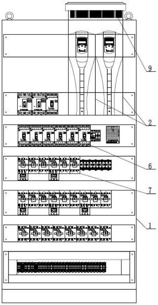 一种电机变频节能控制柜的制作方法